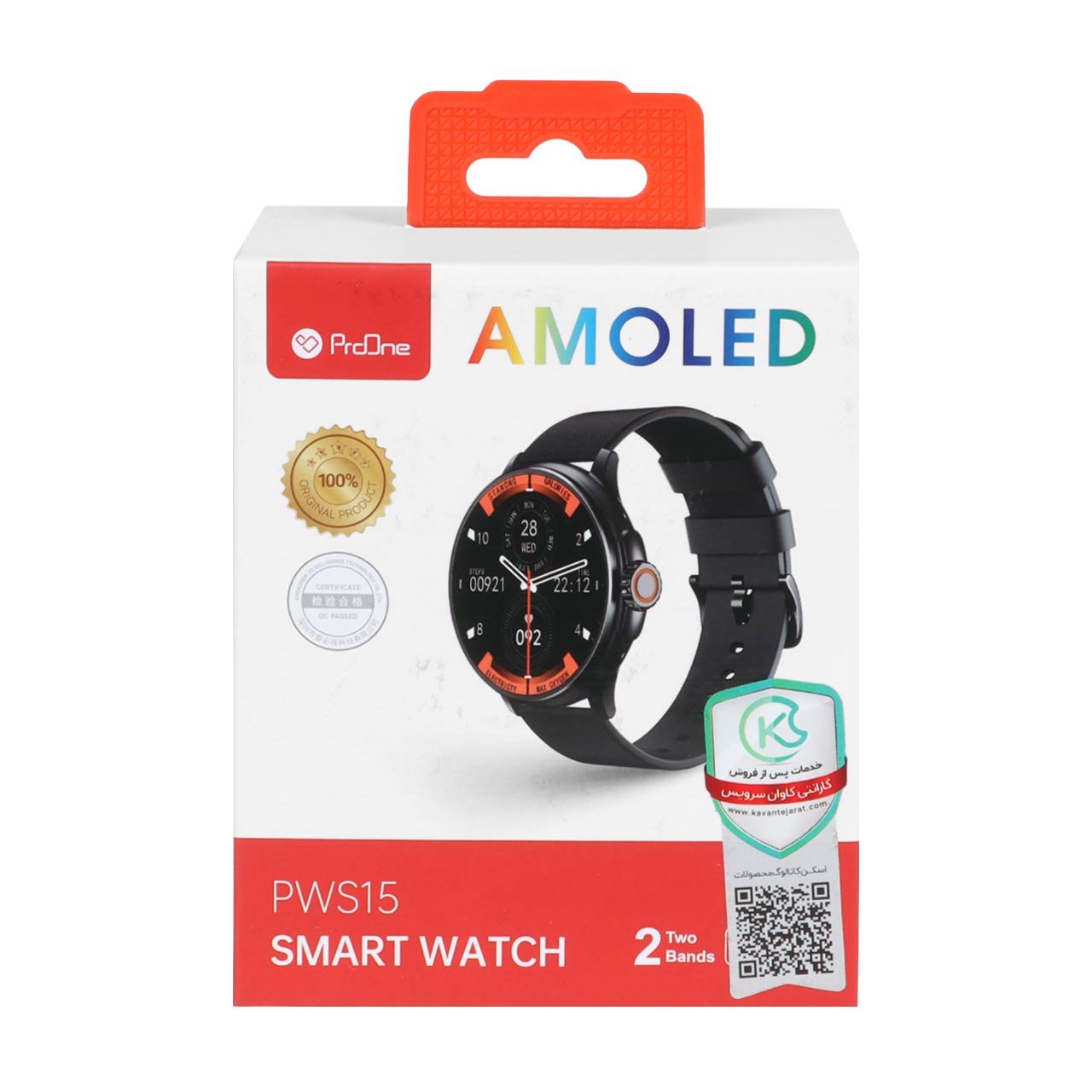 ساعت هوشمند ProOne مدل PWS15 Smart Watch - مشکی