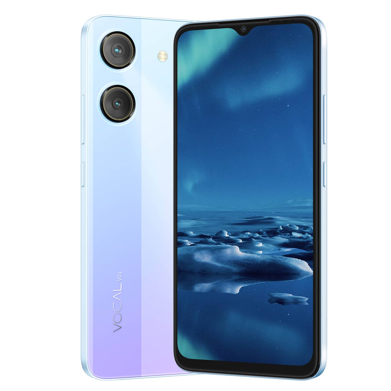 گوشی موبایل Vocal مدل (V01 (RAM 4+4 ظرفیت 64GB - سفید