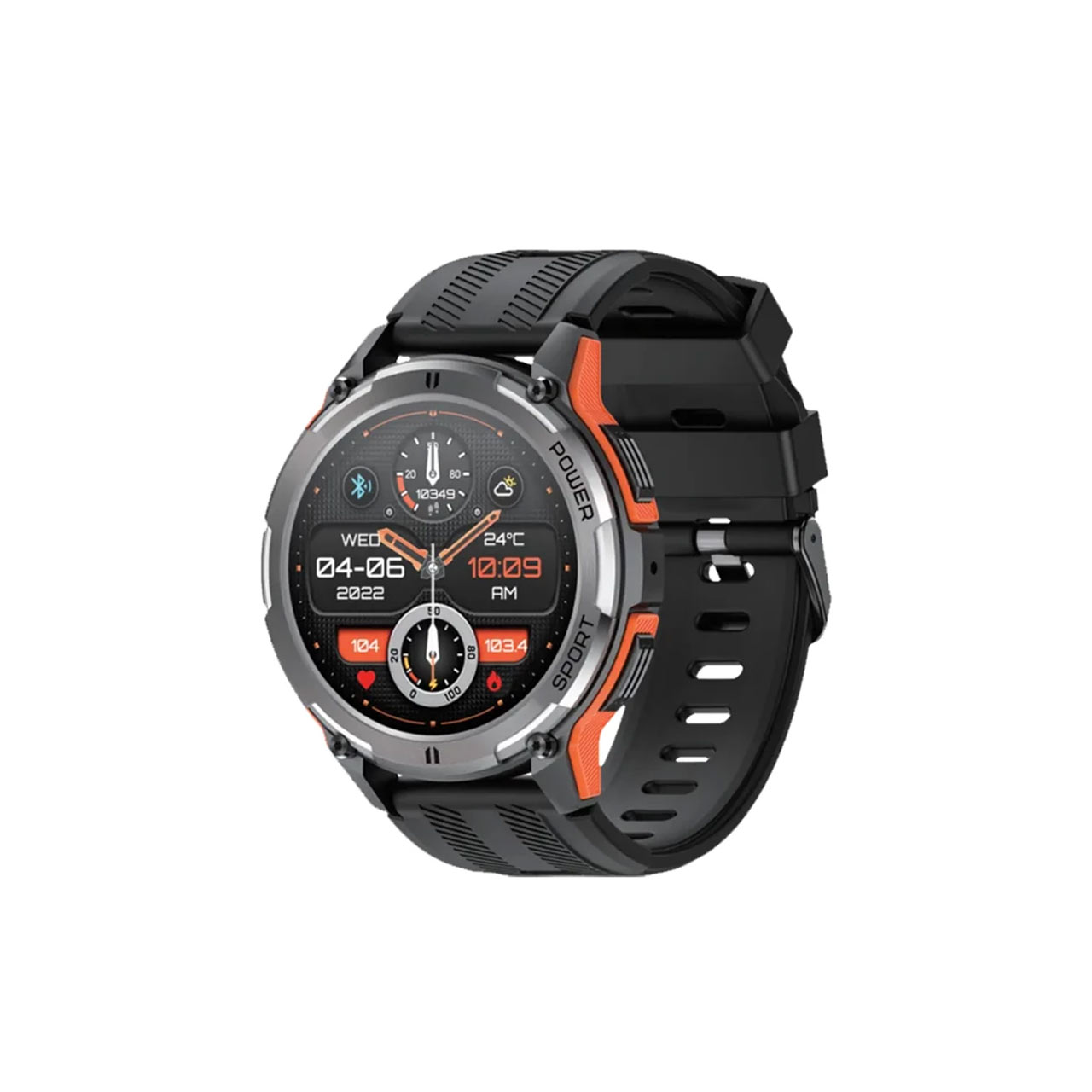 ساعت هوشمند Riversong مدل Motive 8C SW801 - مشکی نارنجی