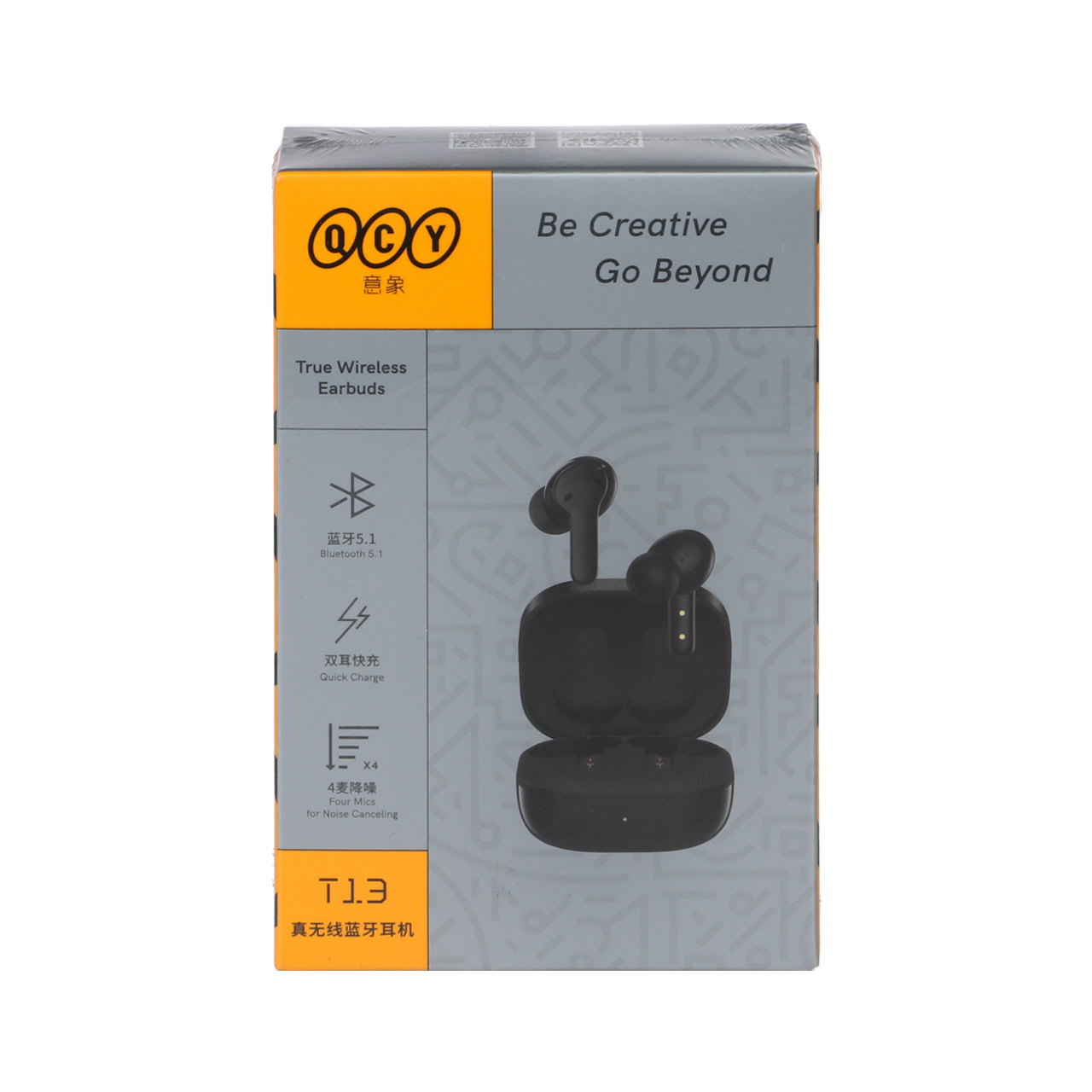 ایرفون بی سیم QCY مدل T13- مشکی (گارانتی شش ماهه شرکتی)