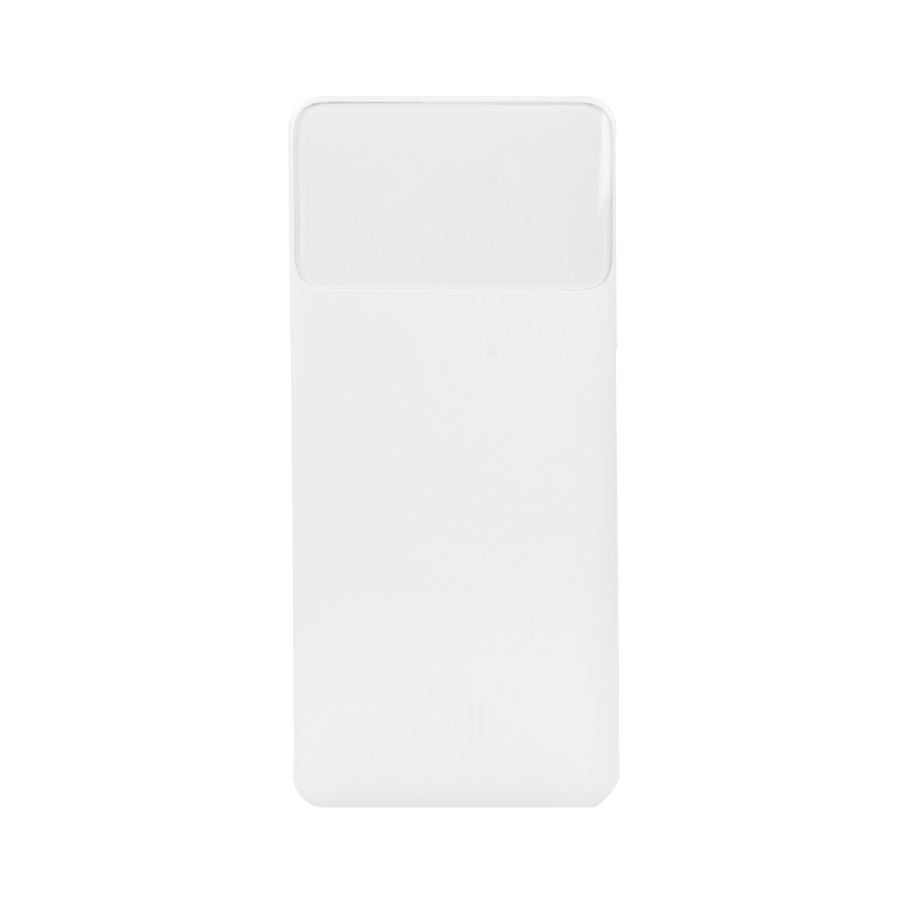 پاوربانک (PD و فست شارژ) Baseus 20W 20000mAh مدل Bipow Digital Display PPBD20K - سفید (گارانتی آونگ)