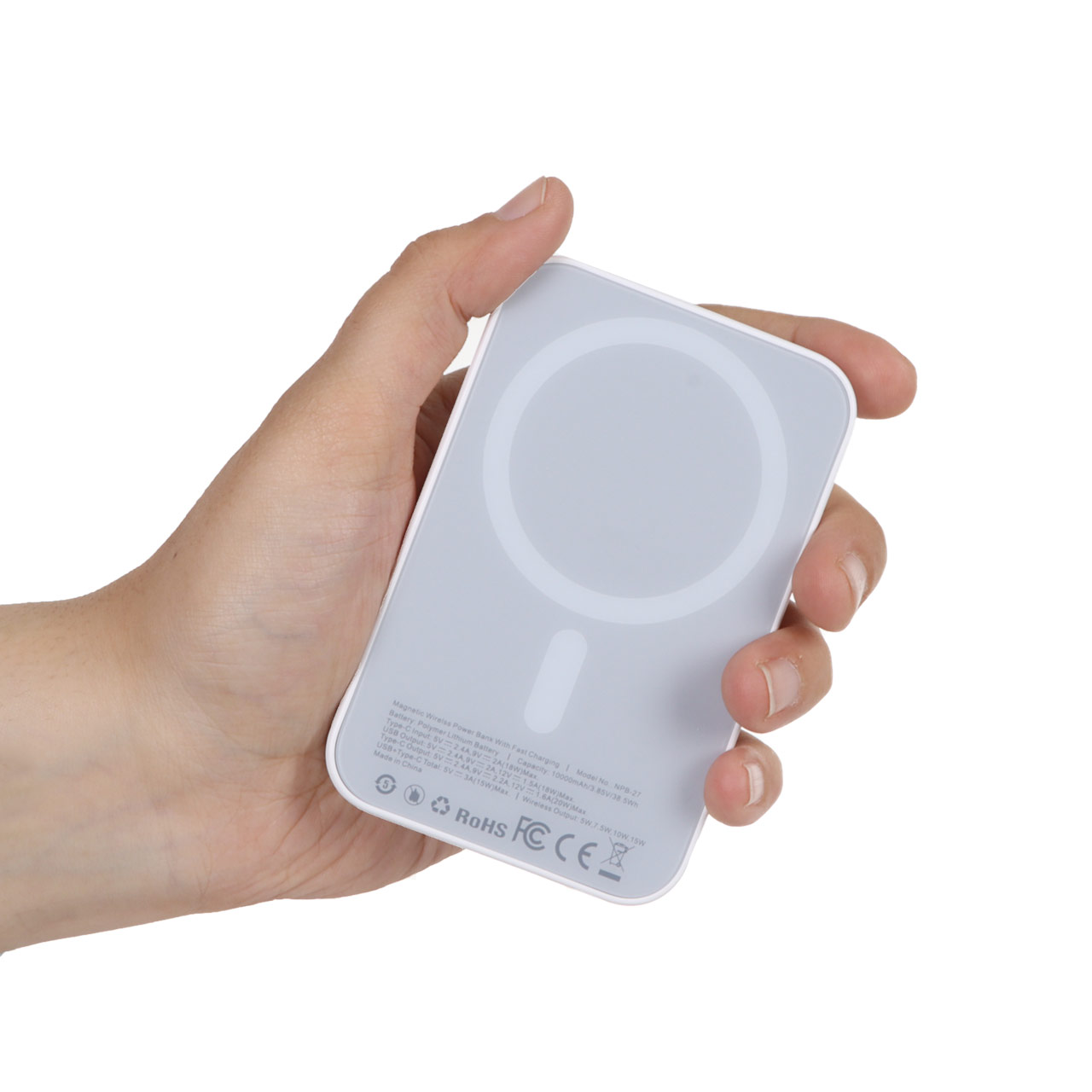 پاوربانک (PD و فست شارژ) Nitu 20W 5000mAh مدل NPB26 - سفید