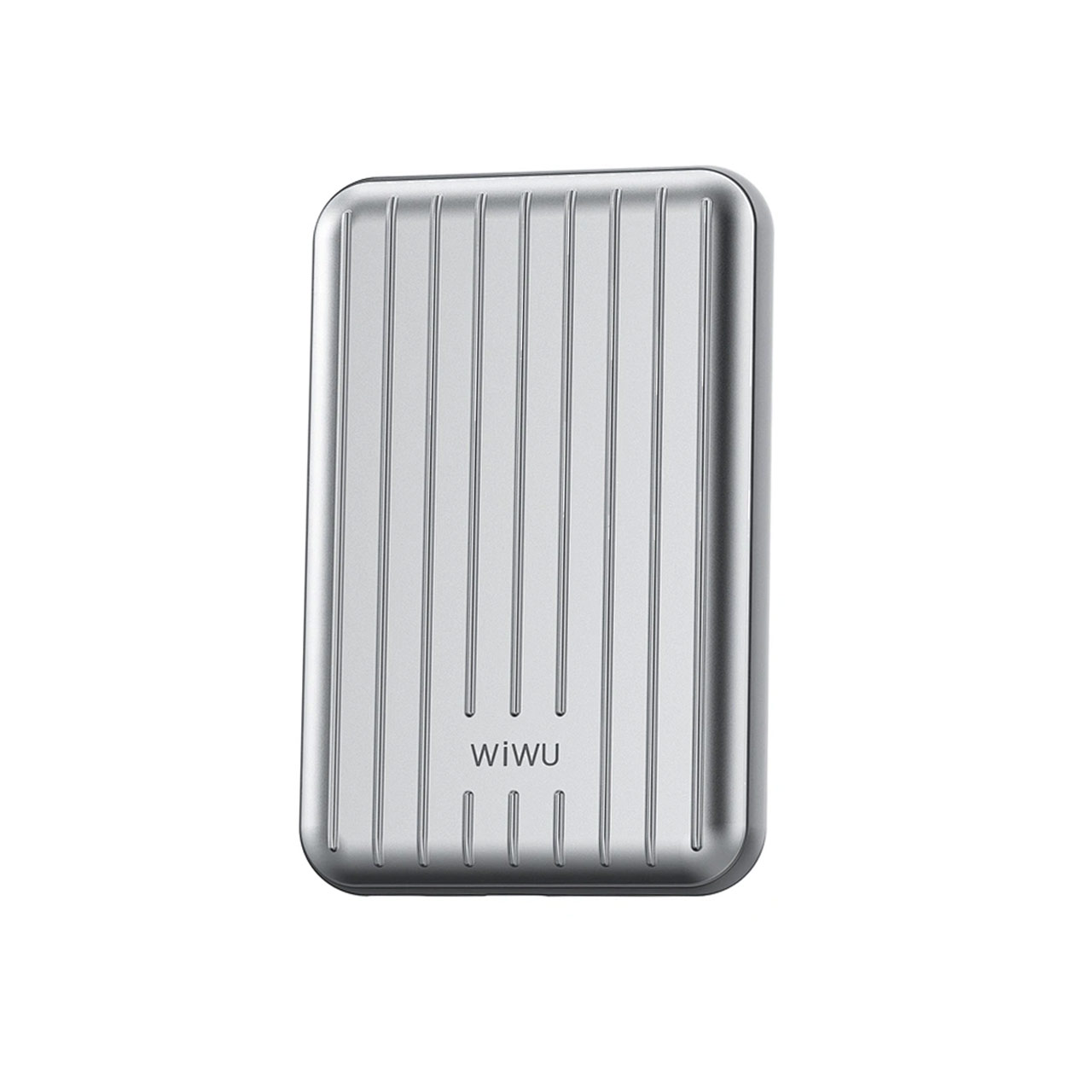 پاوربانک Wiwu 15W 5000mAh مدل PP02 - نقره ای