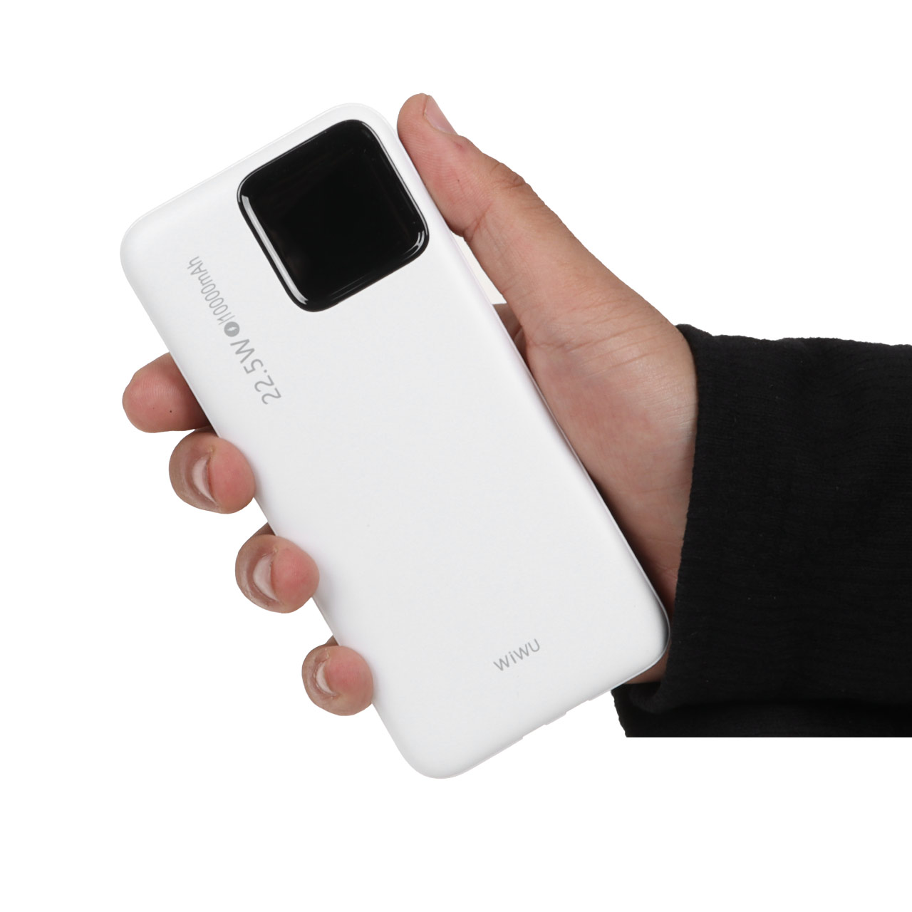 پاوربانک (PD و فست شارژ) Wiwu 22.5W 10000mAh مدل JC-18 - سفید