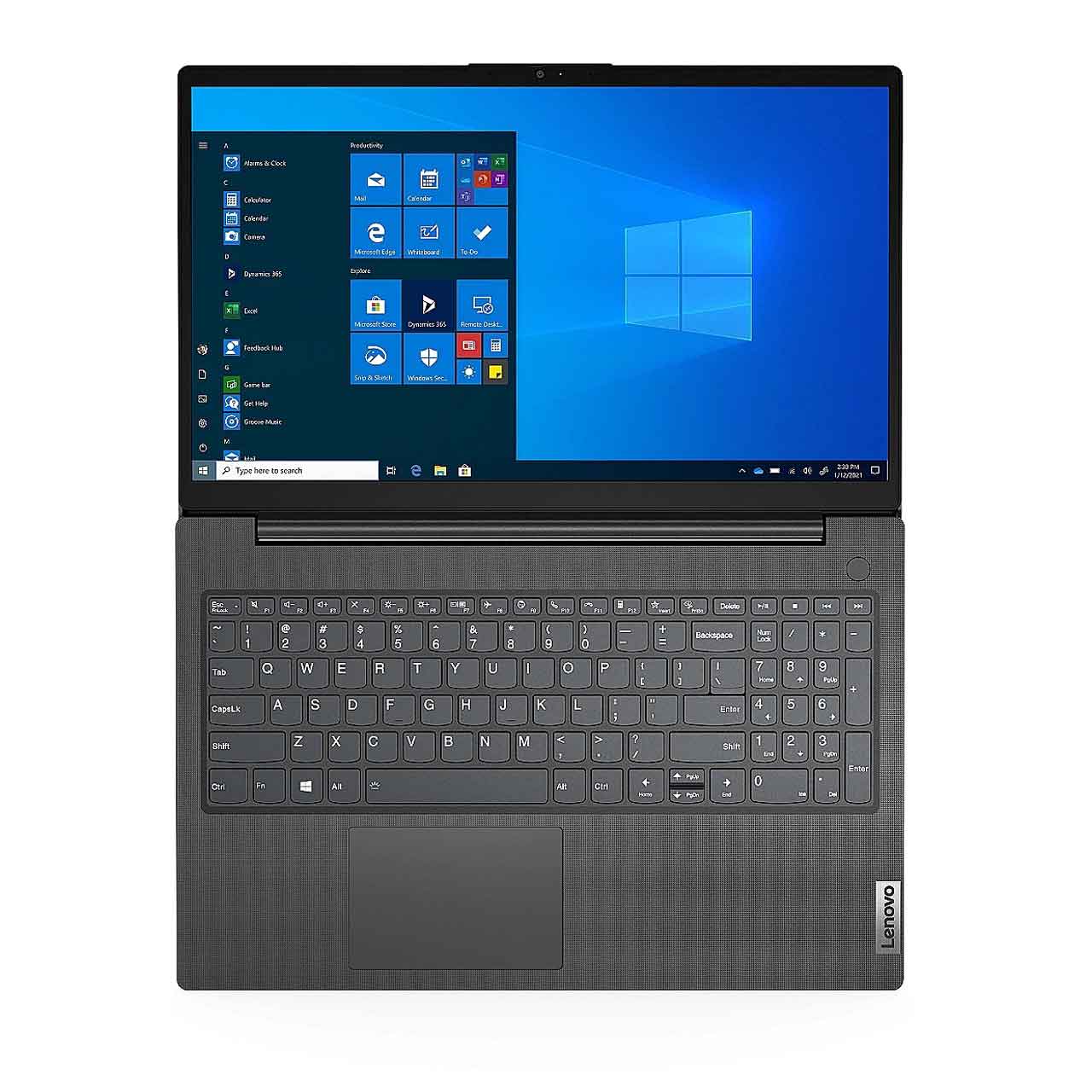 لپ تاپ لنوو 15.6 اینچی FHD مدل Intel i5 - V15 G4 IRU رم 24GB حافظه 512GB SSD گرافیک Integrated - مشکی - ارتقاء یافته - Windows 11 (به همراه کیف)