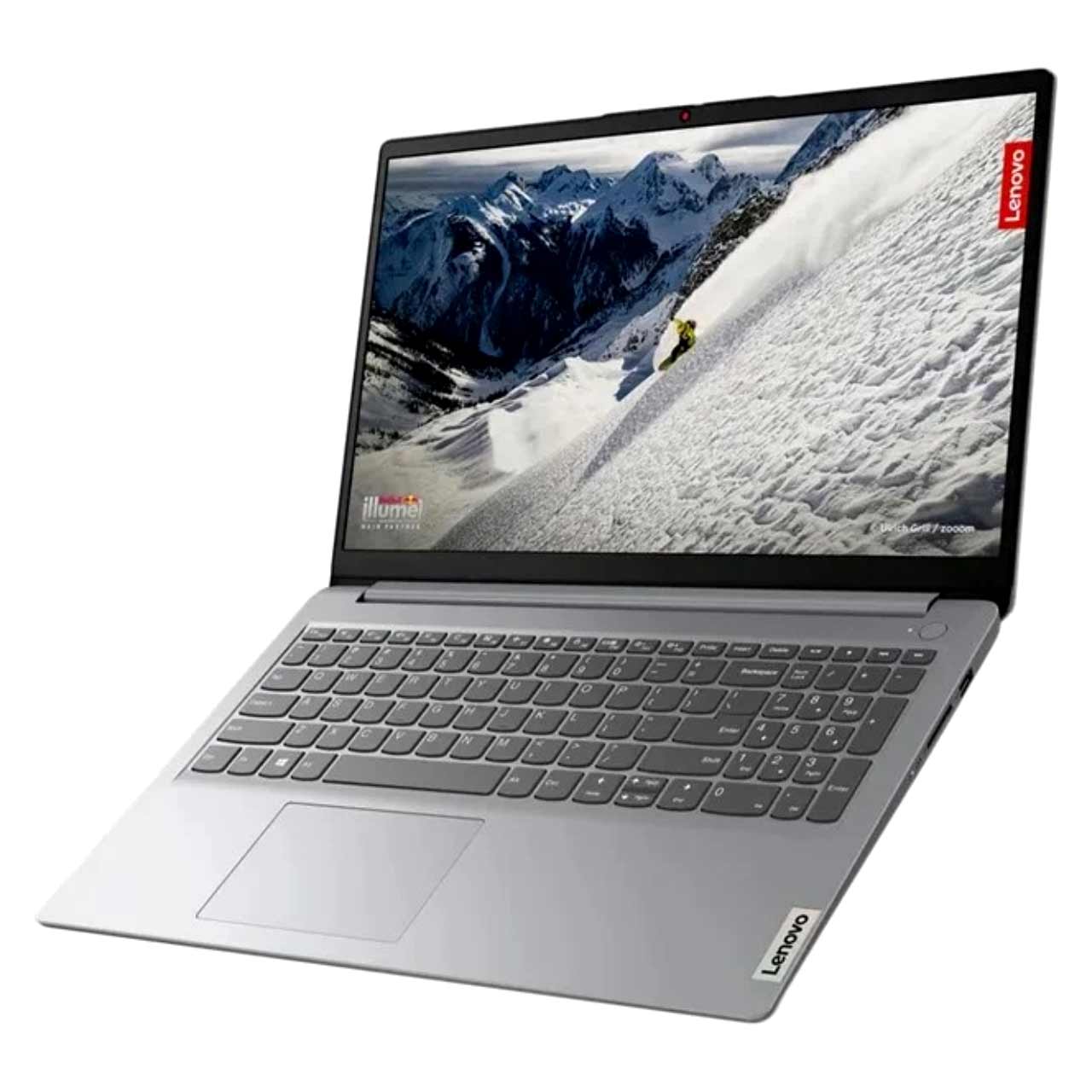 لپ تاپ لنوو 15.6 اینچی FHD مدل AMD ATHLON Silver - Ideapad 1 15AMN7 رم 8GB حافظه 512GB SSD گرافیک Integrated - خاکستری - ارتقاء یافته - Windows11 (به همراه کیف)
